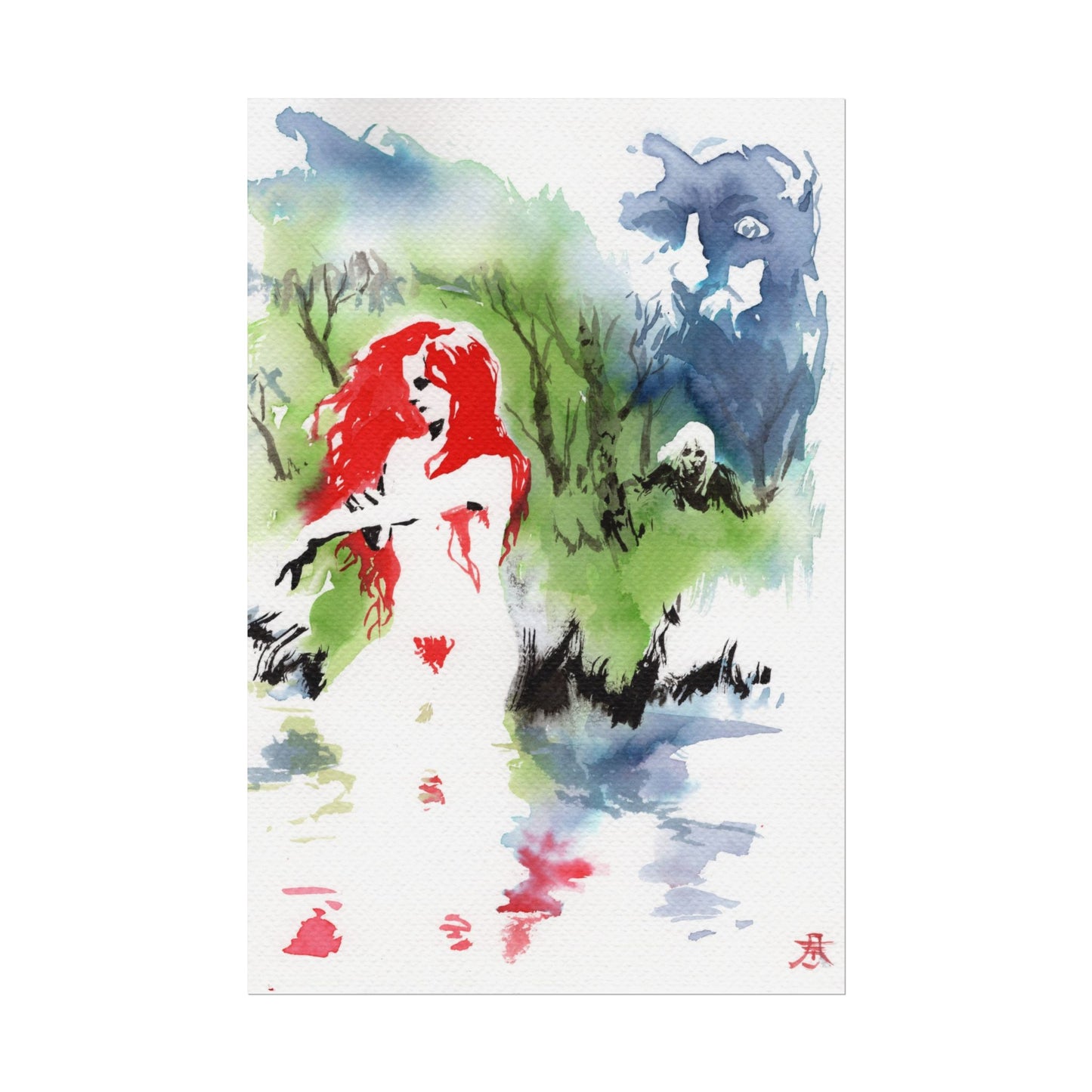 Print: Nanna & Balder