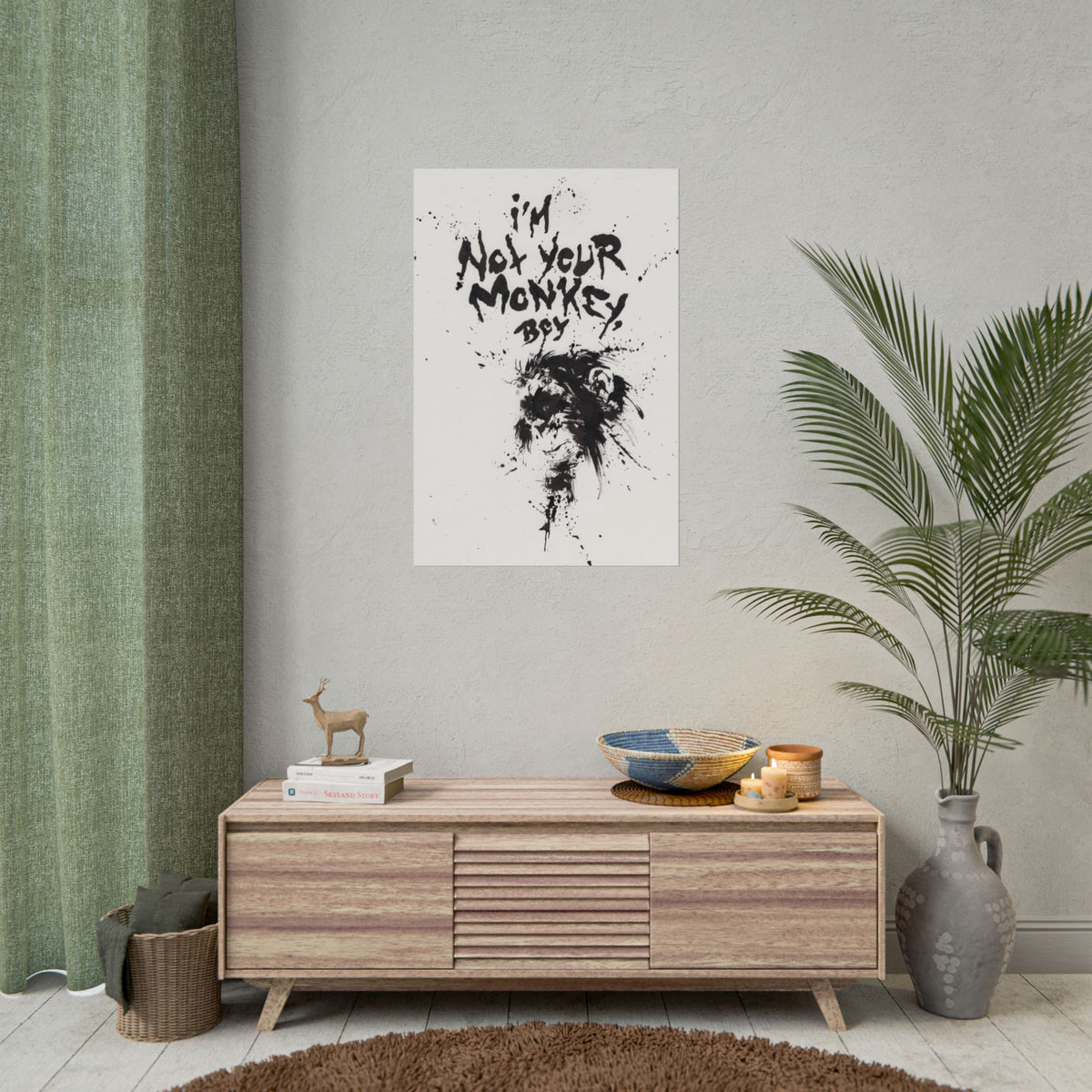Print: Monkey Boy