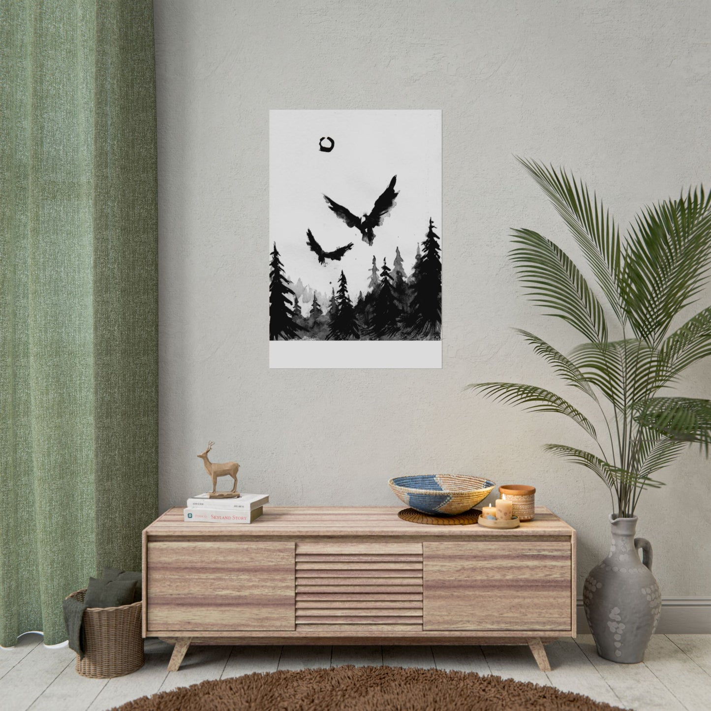 Print: Hugin & Munin