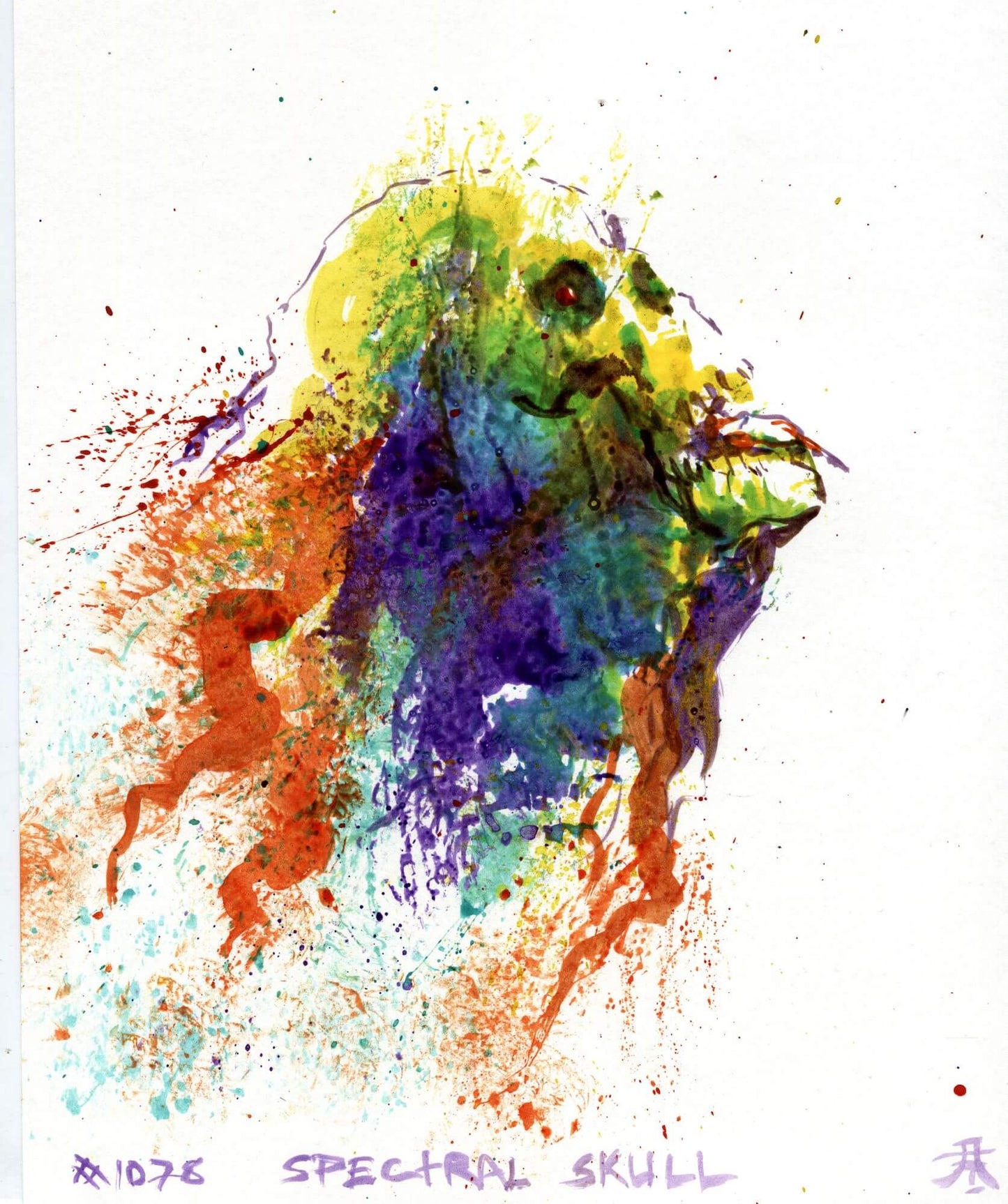 #1078 - Spectral Skull-Kim Diaz Holm