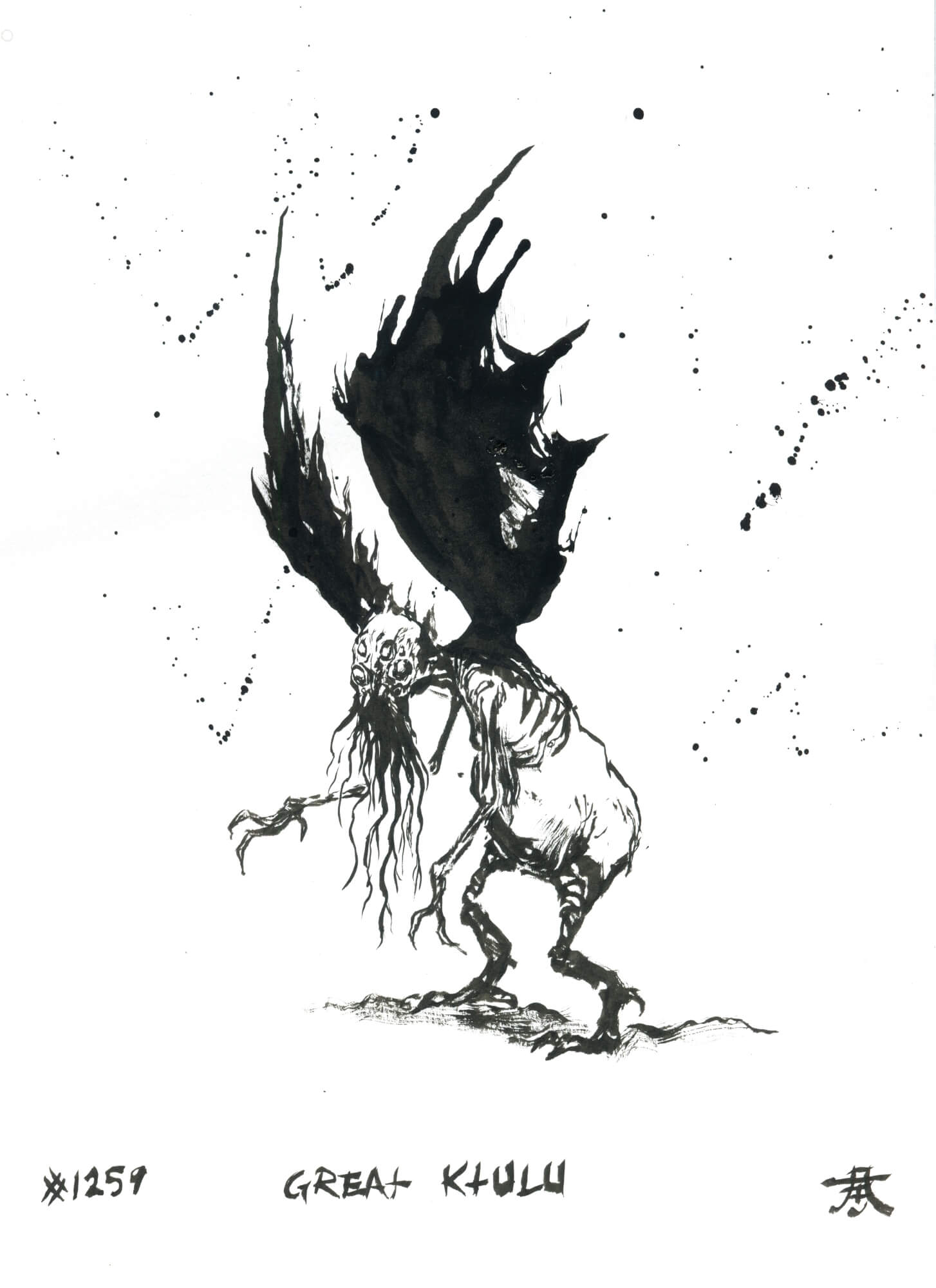 ink monsters Original: #1259