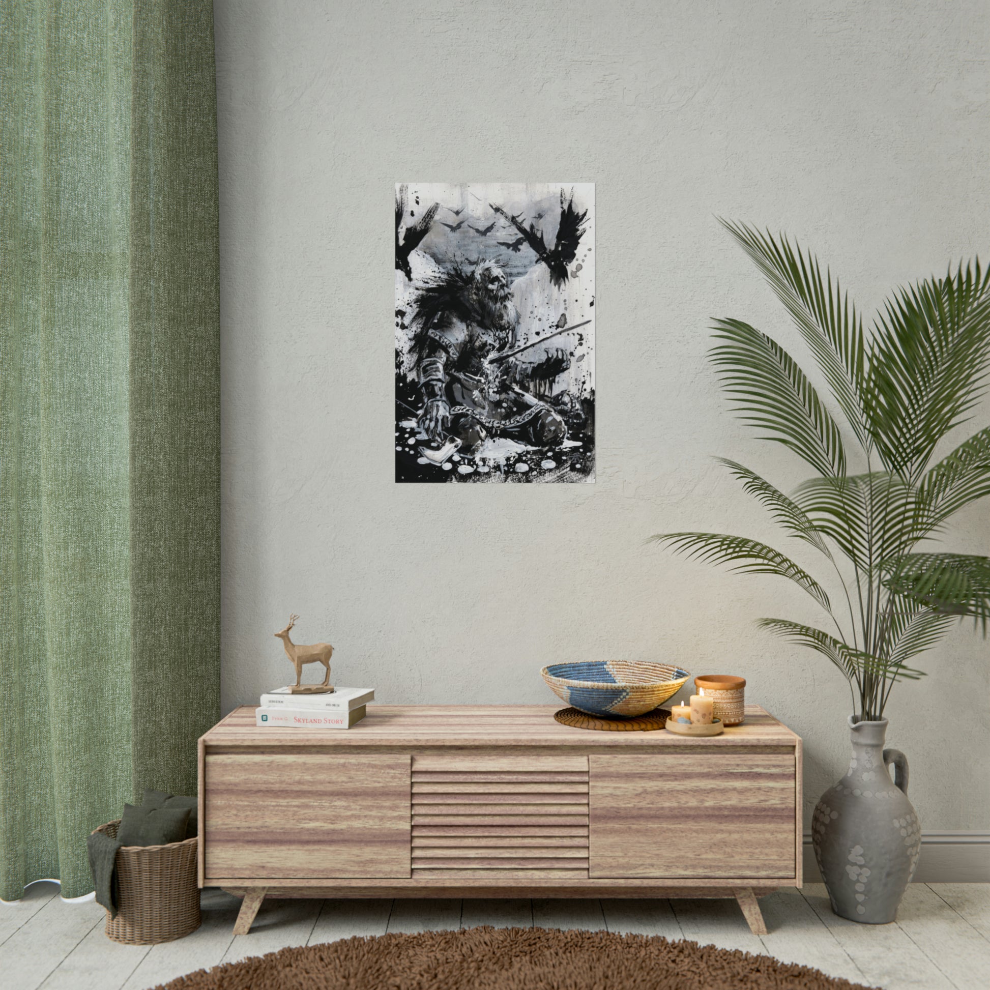 Print: Viking Dying-Kim Diaz Holm