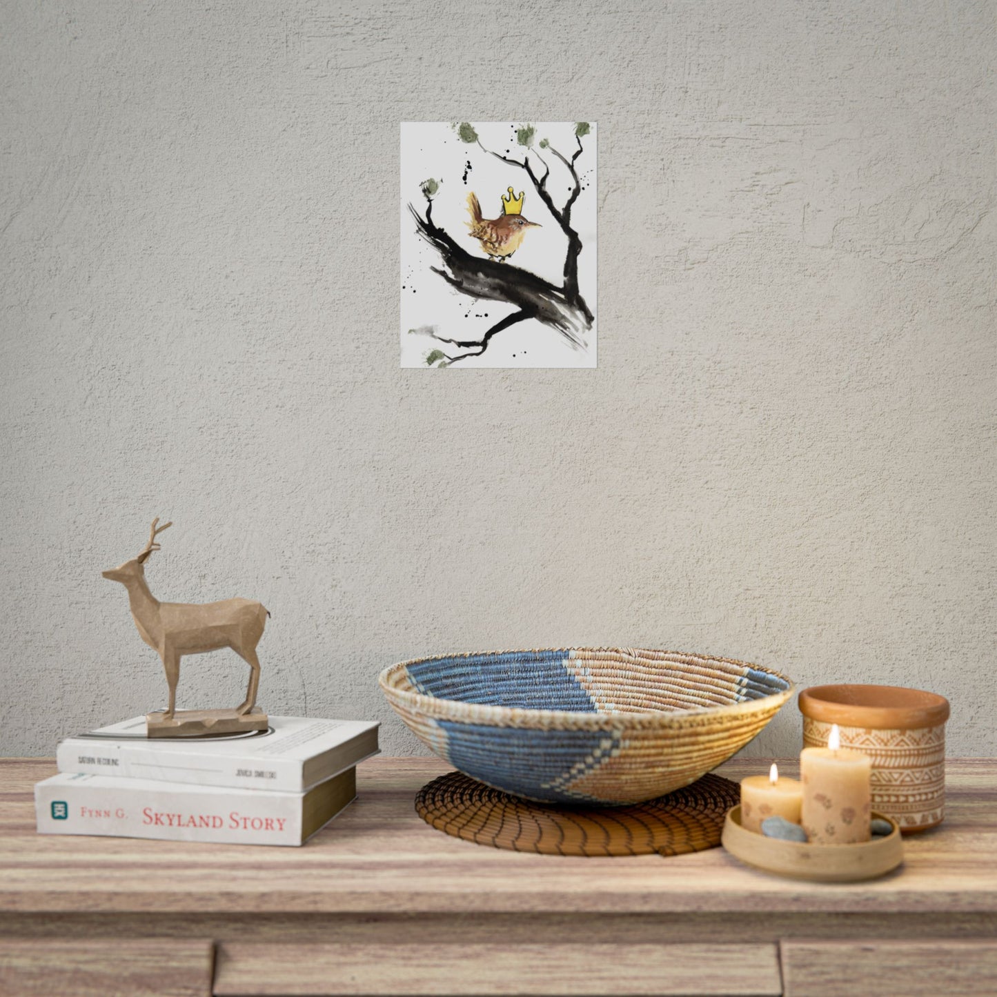 Print: The King of Birds