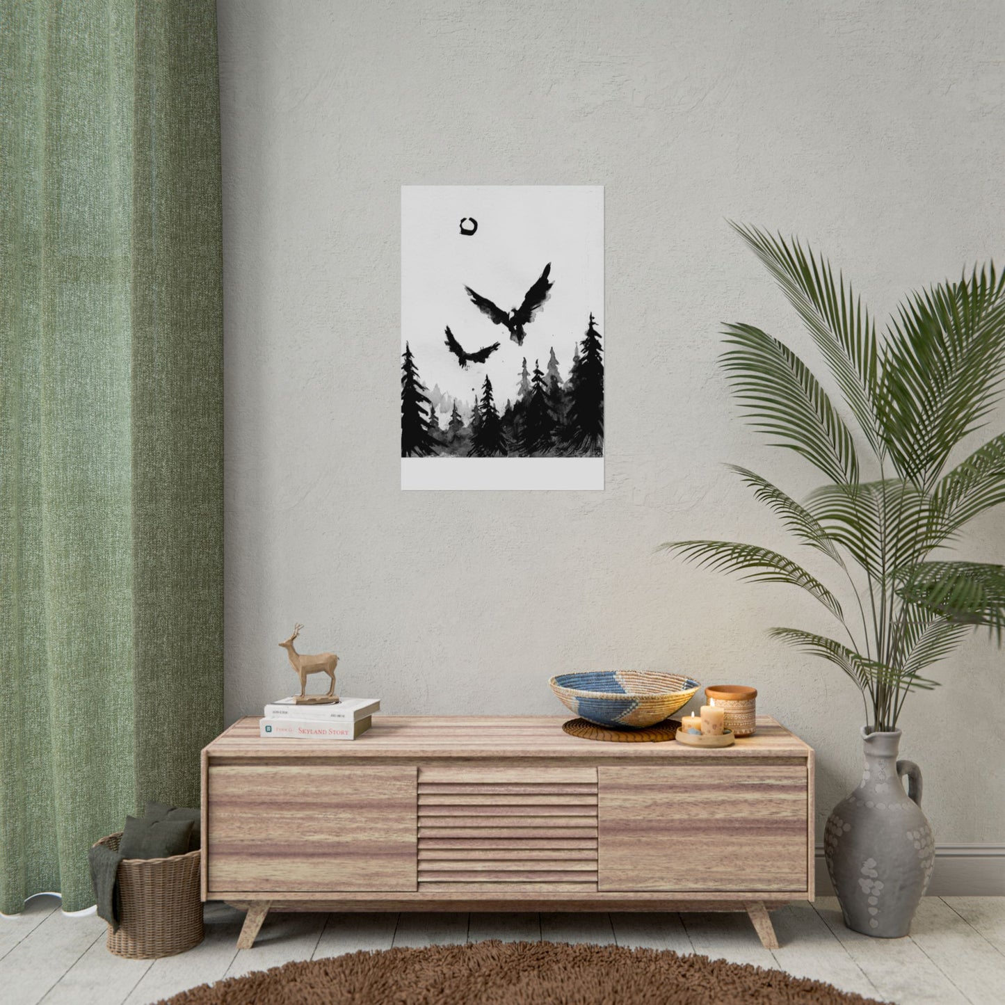 Print: Hugin & Munin