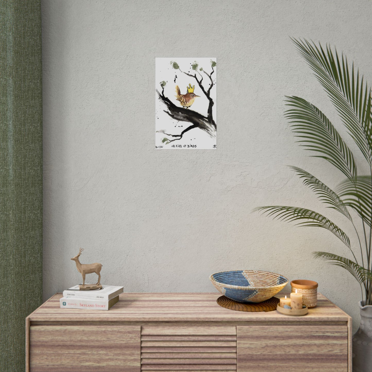 Print: The King of Birds