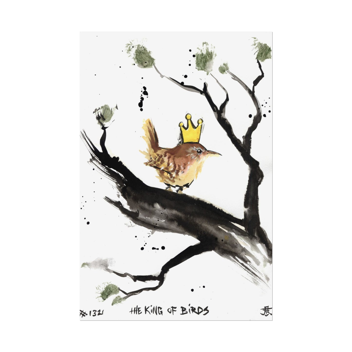 Print: The King of Birds