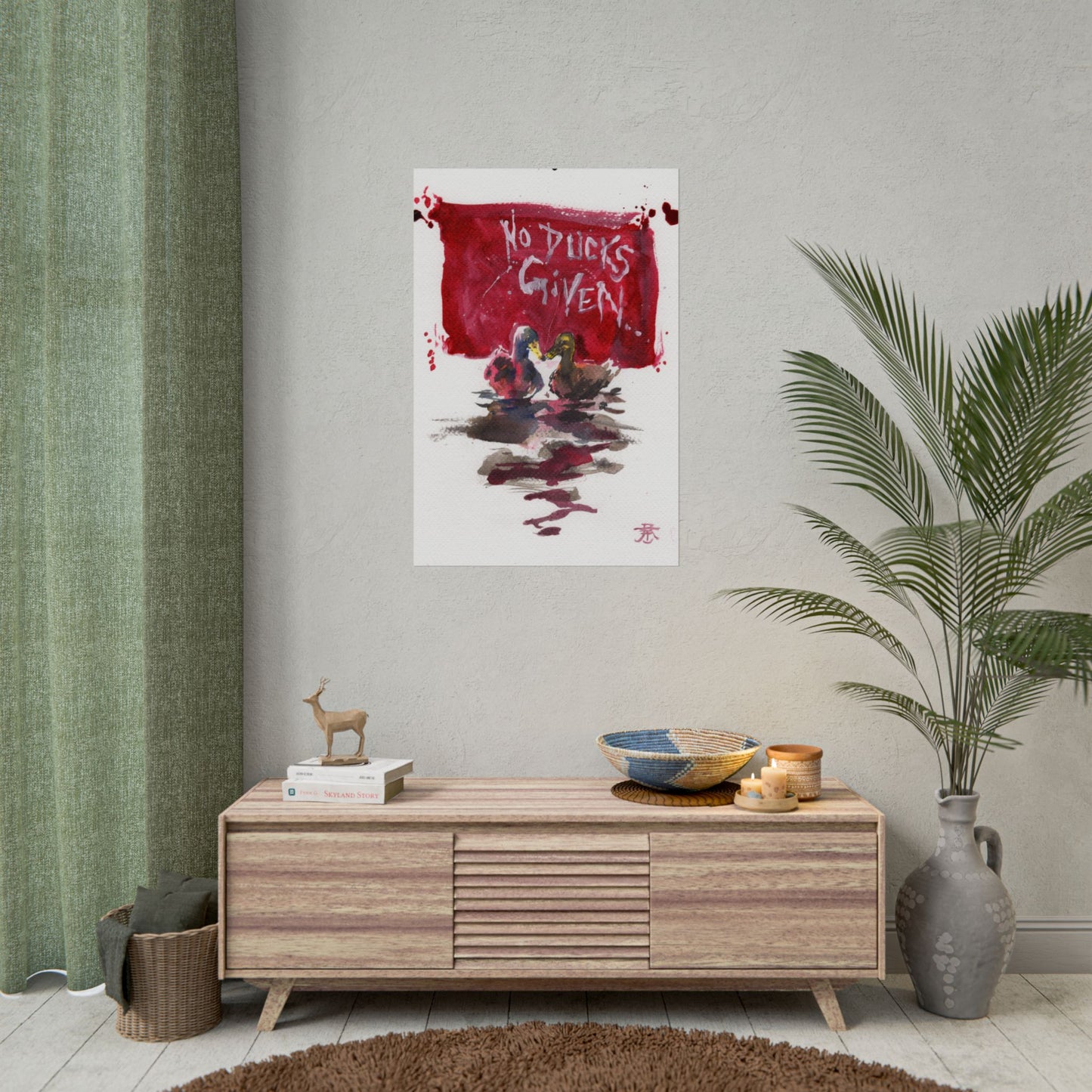 Print: No Ducks Given