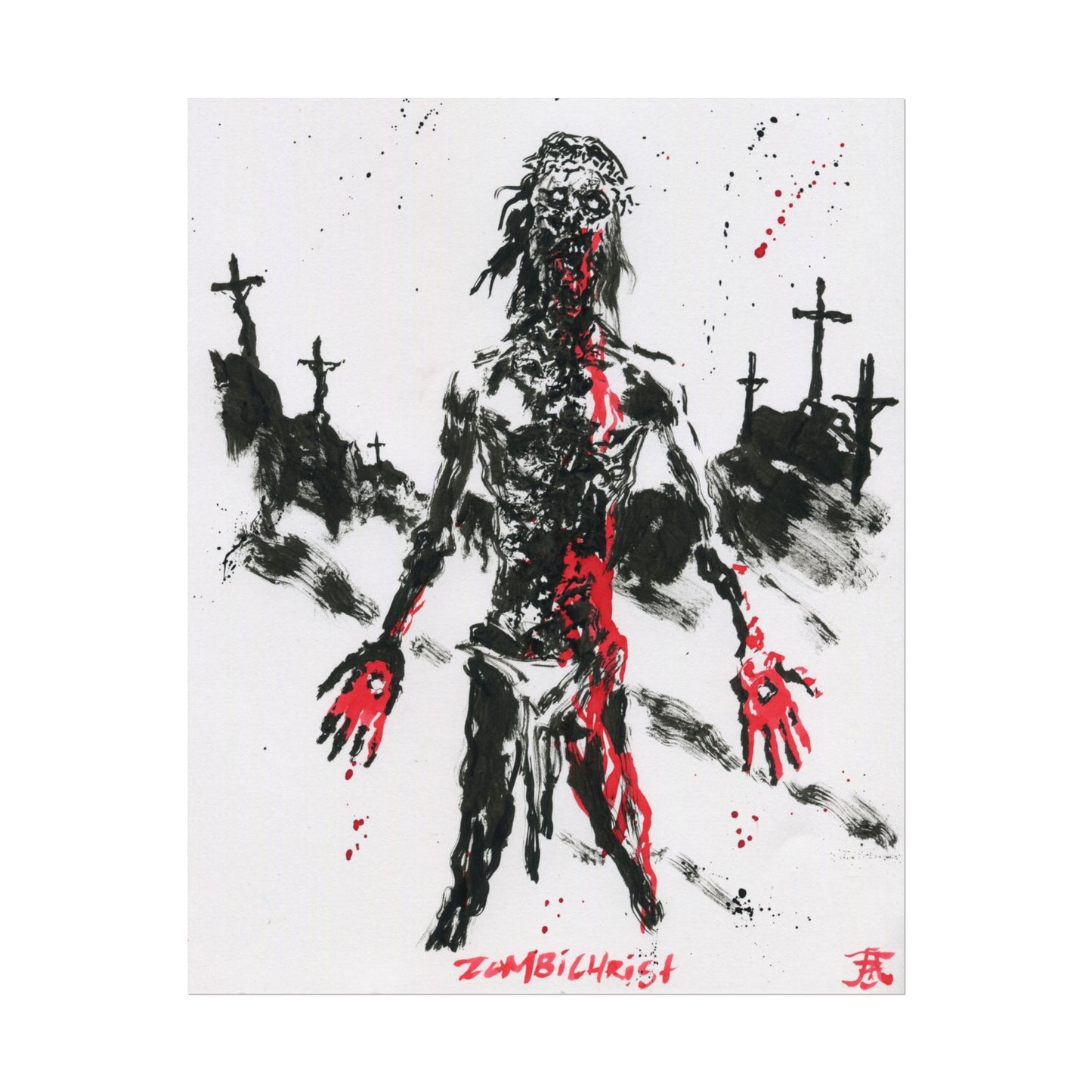 Print: Zombiechrist