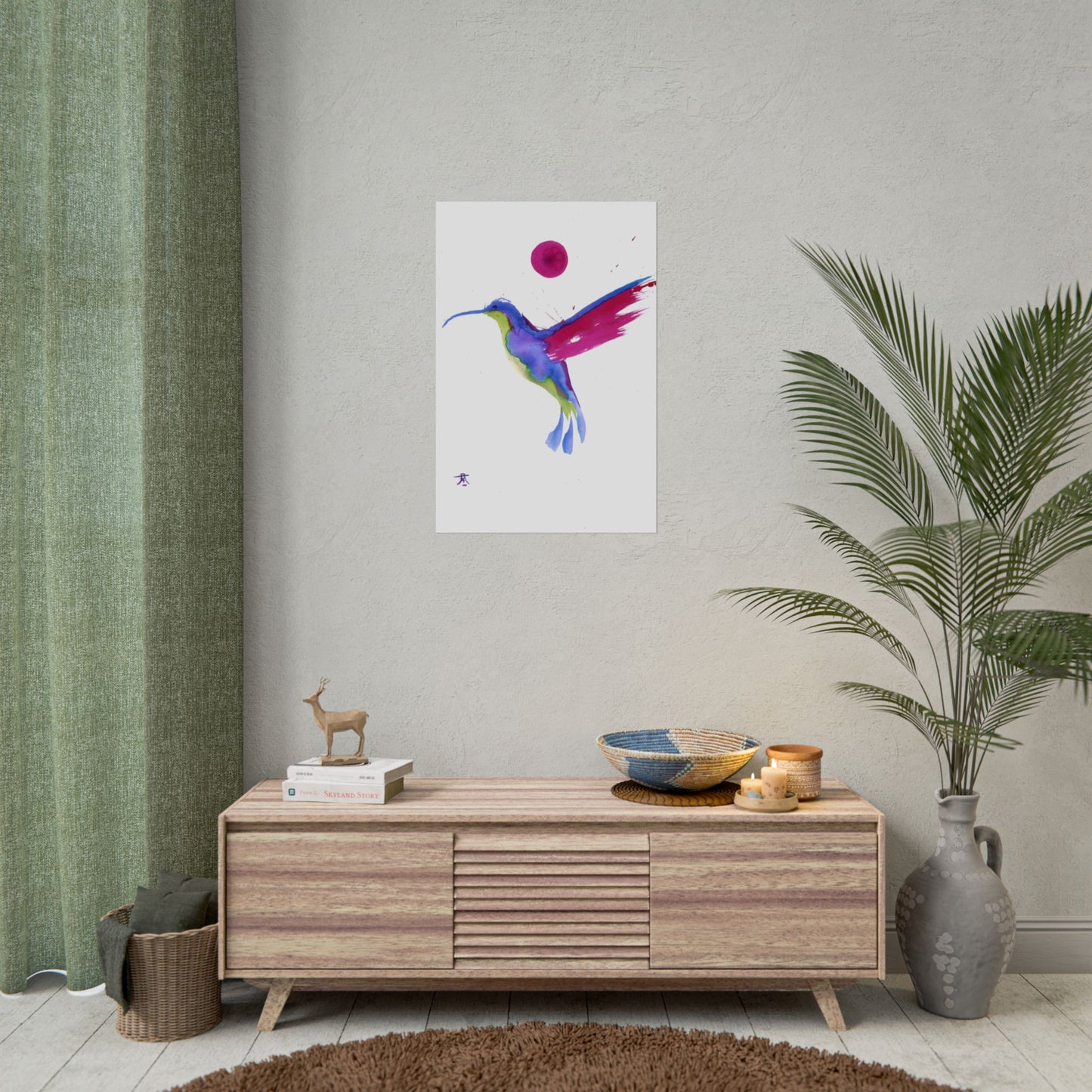Print: Hummingbird