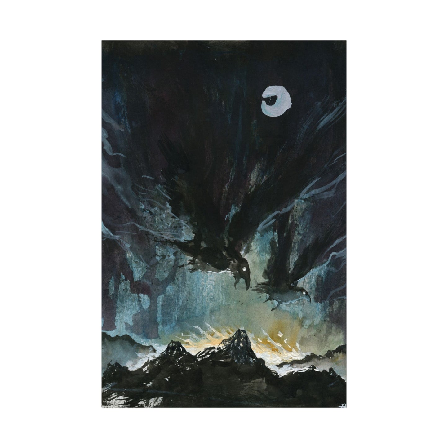 Print: Hugin & Munin