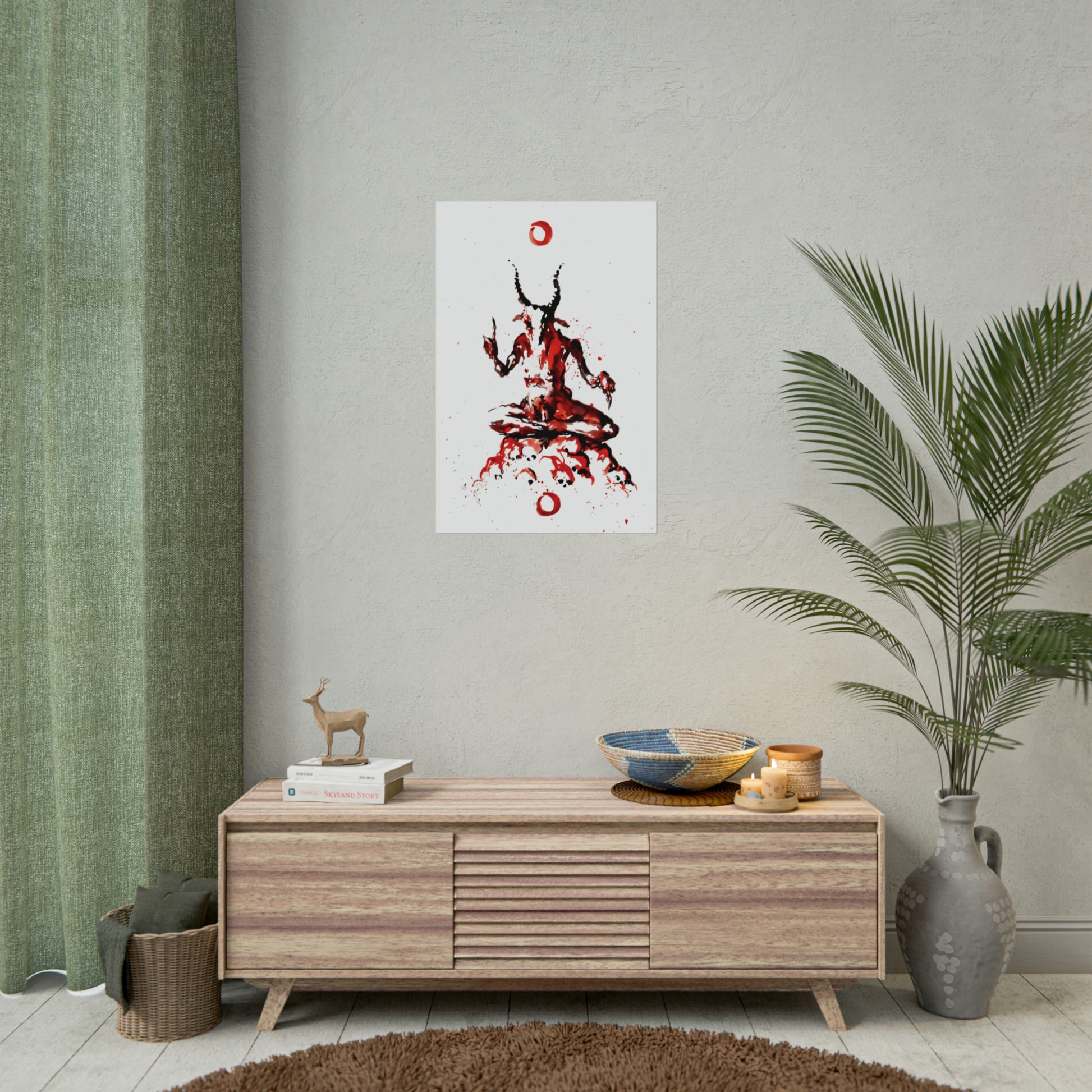 Print: Baphomet-Kim Diaz Holm