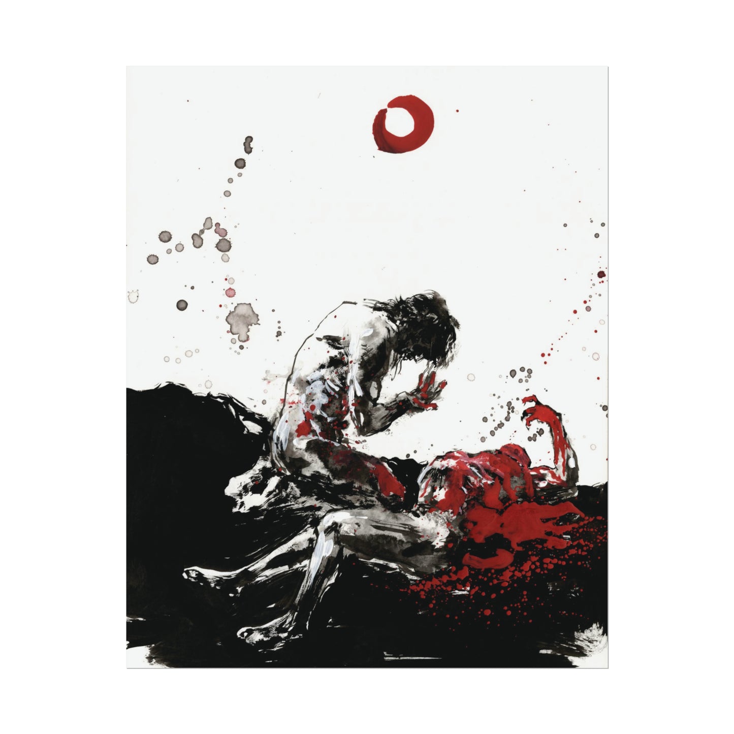 Print: Achilles & Patroclus-Kim Diaz Holm