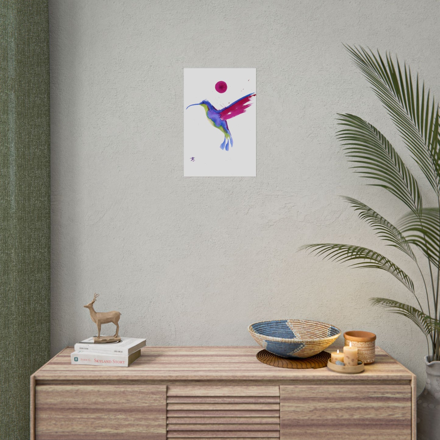 Print: Hummingbird