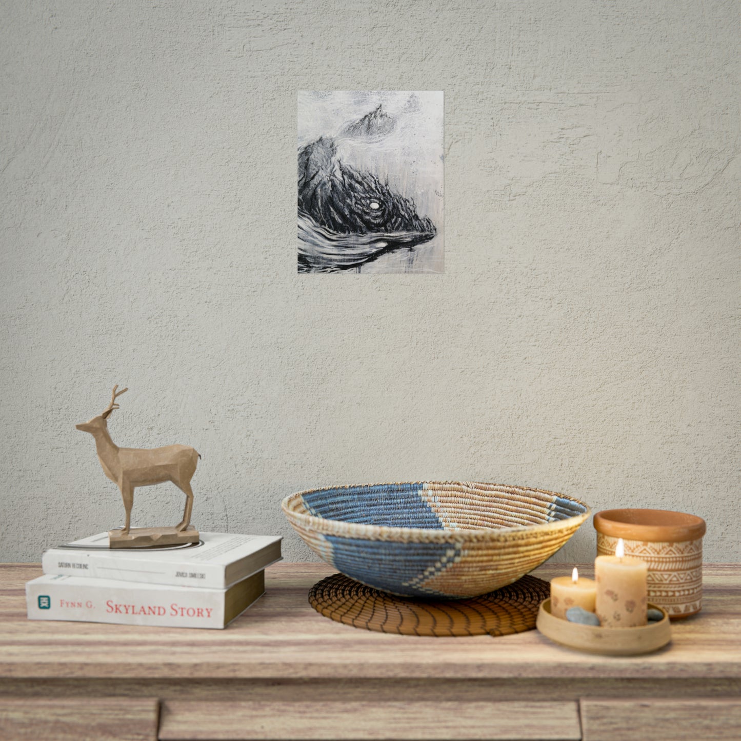 Print: Dragefjell I-Kim Diaz Holm