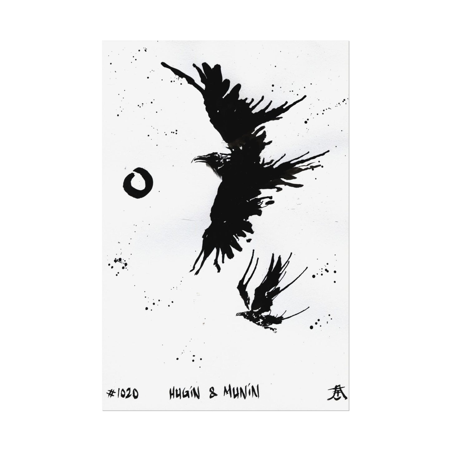 Print: Hugin & Munin