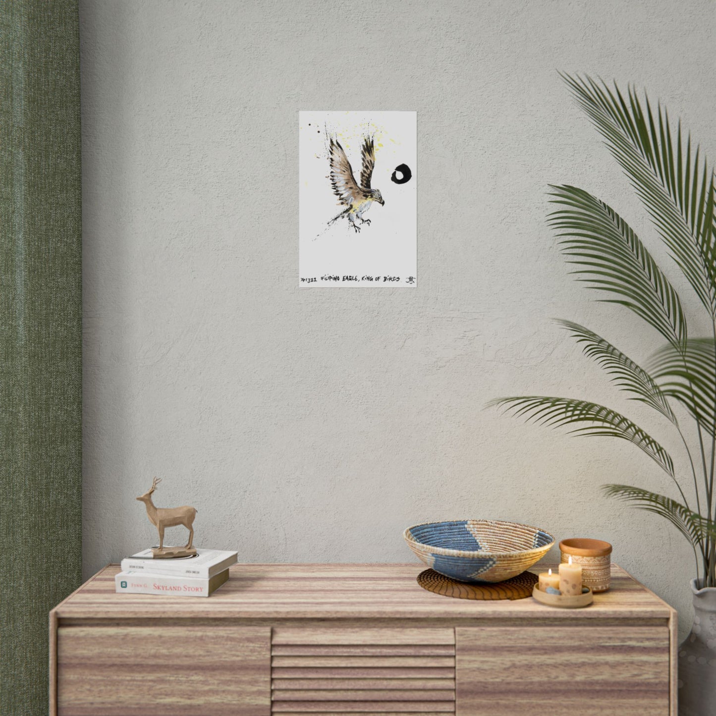 Print: Filipino Eagle, King of Birds