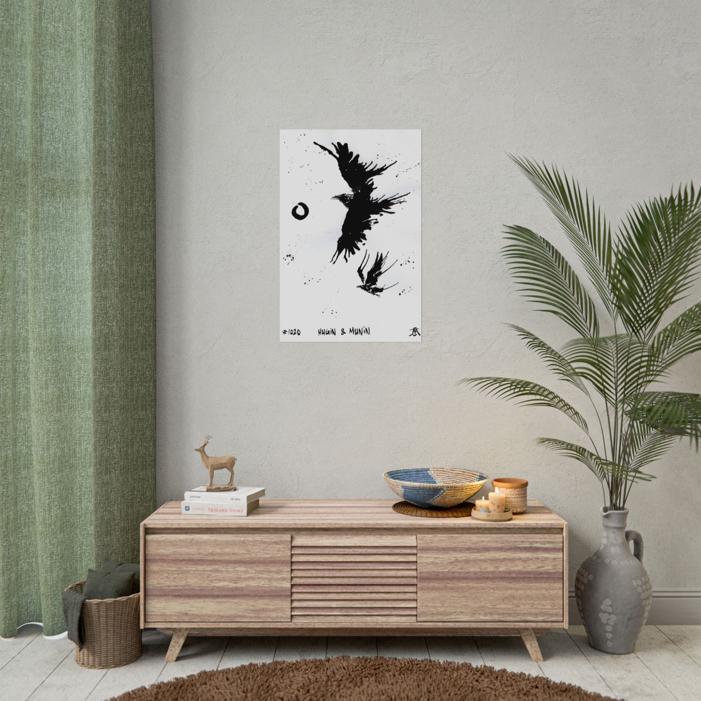 Print: Hugin & Munin