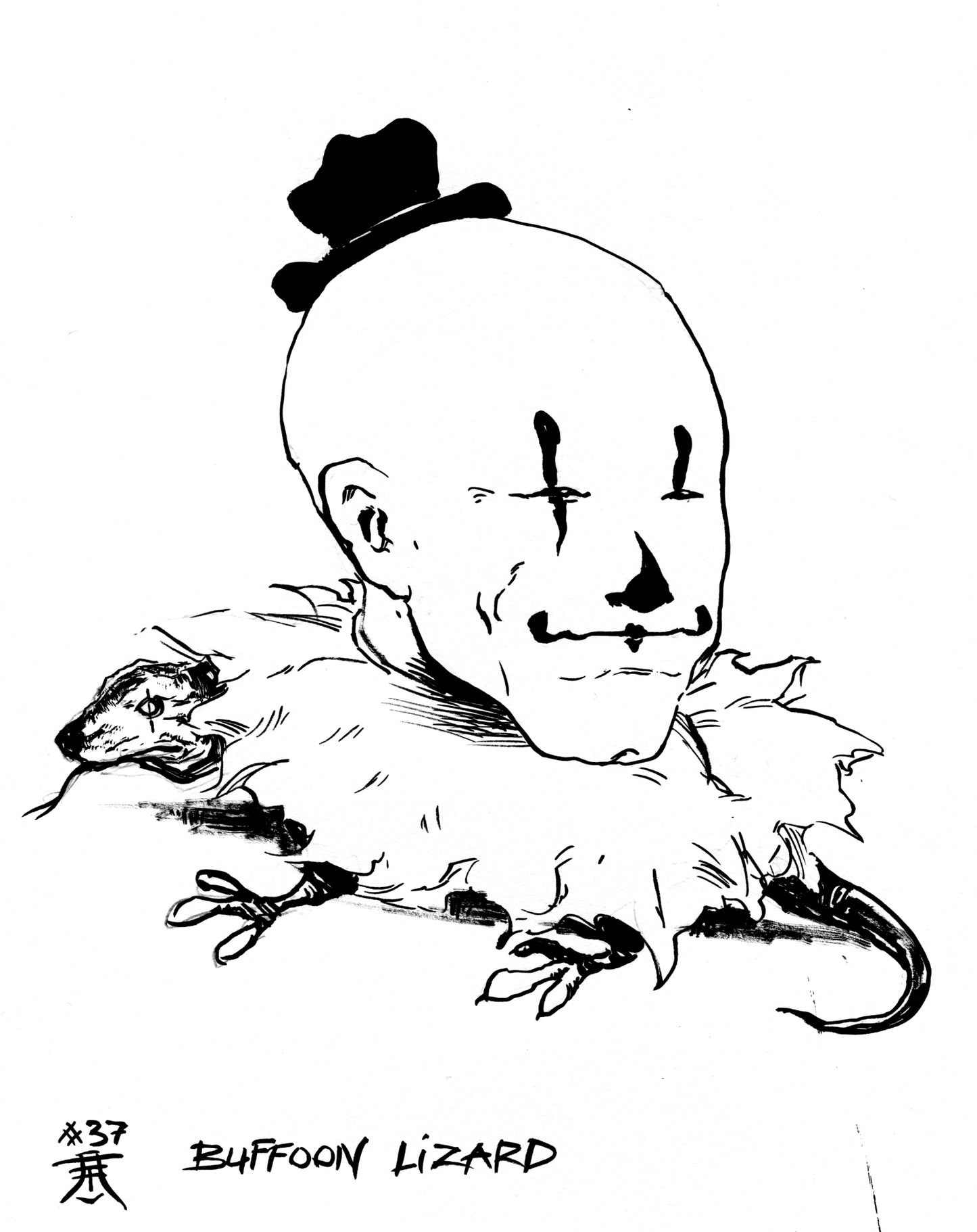 # 37 - Buffoon Lizard-Kim Diaz Holm