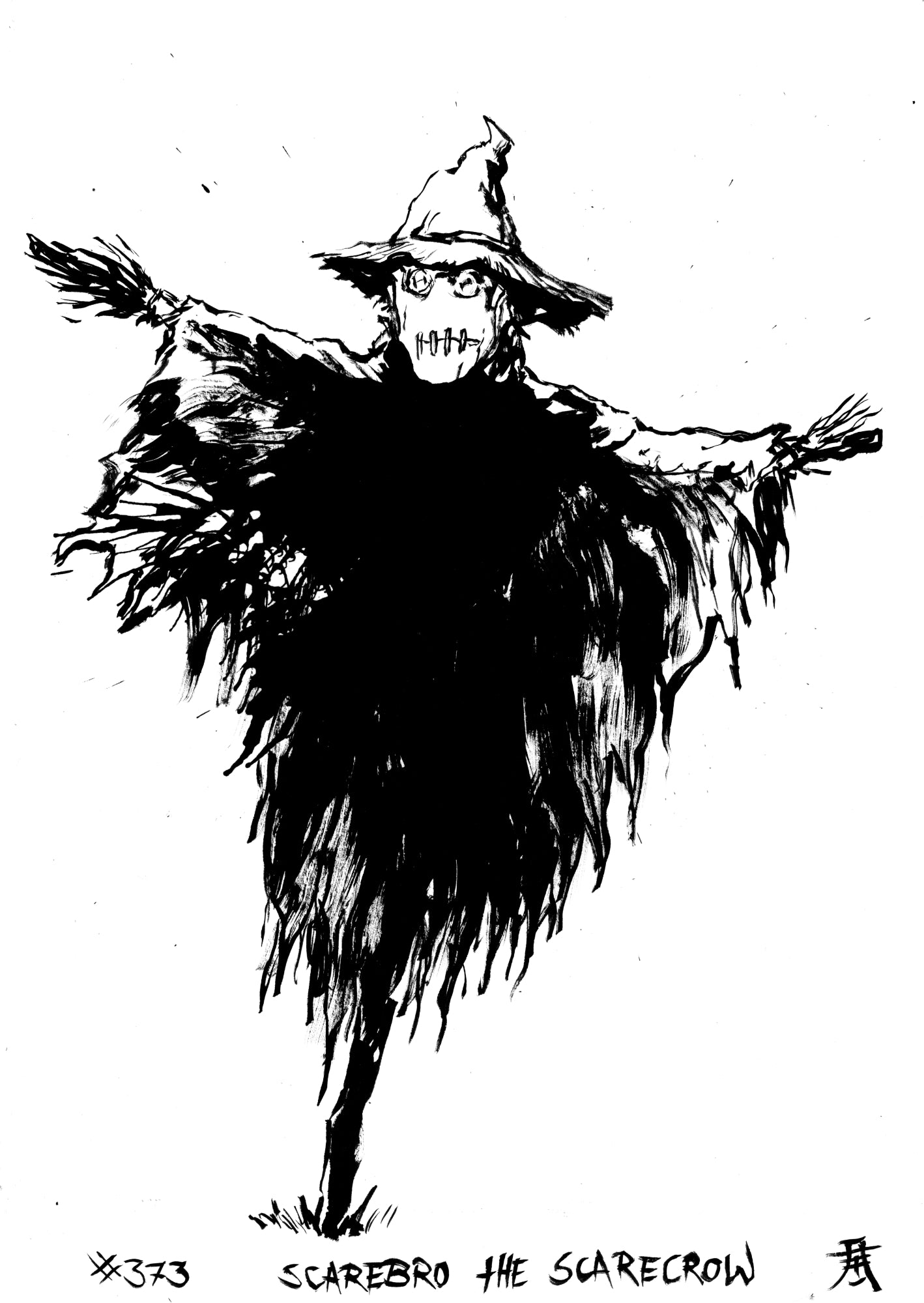 # 373 - Scarebro the Scarecrow-Kim Diaz Holm