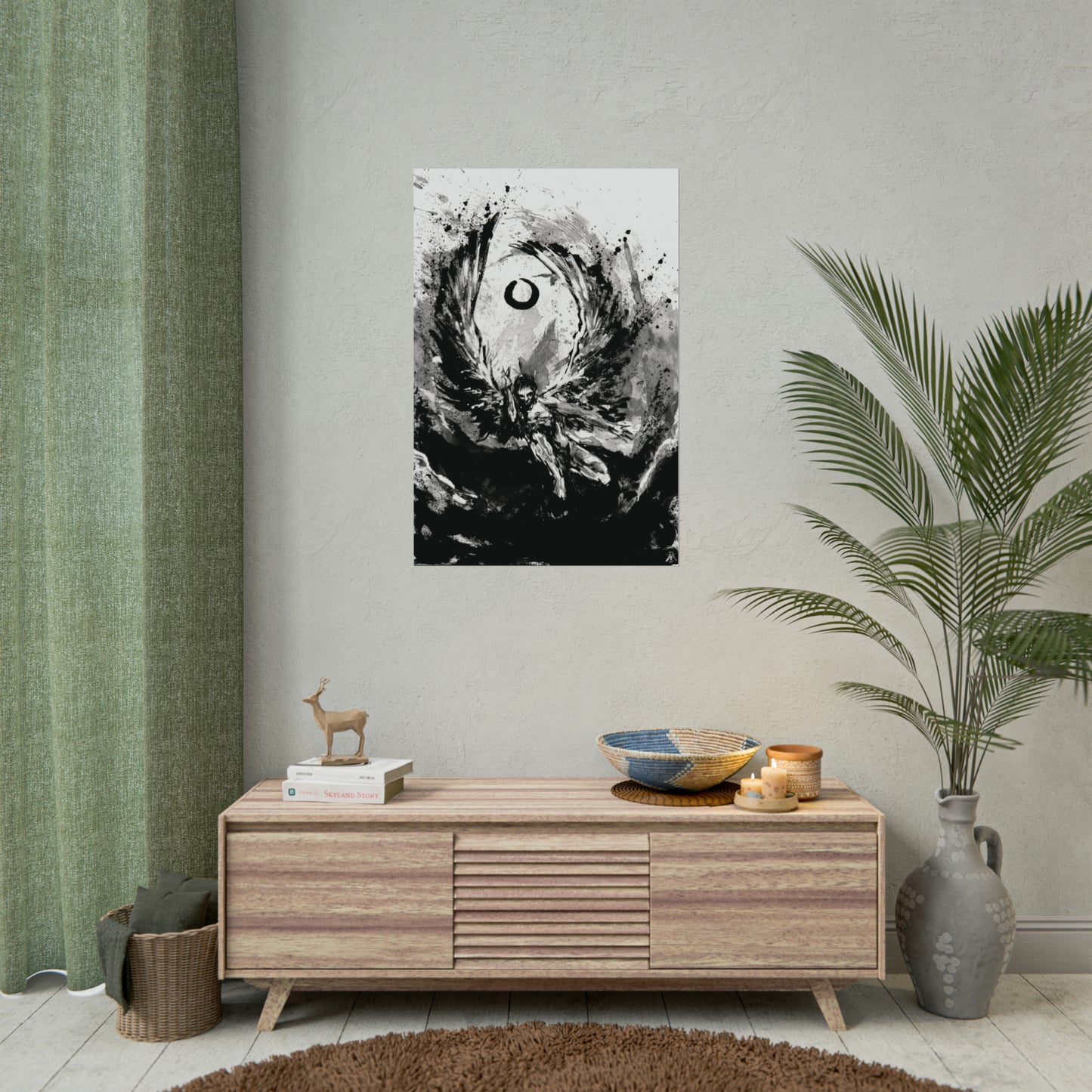 Print: Sad Wings-Kim Diaz Holm