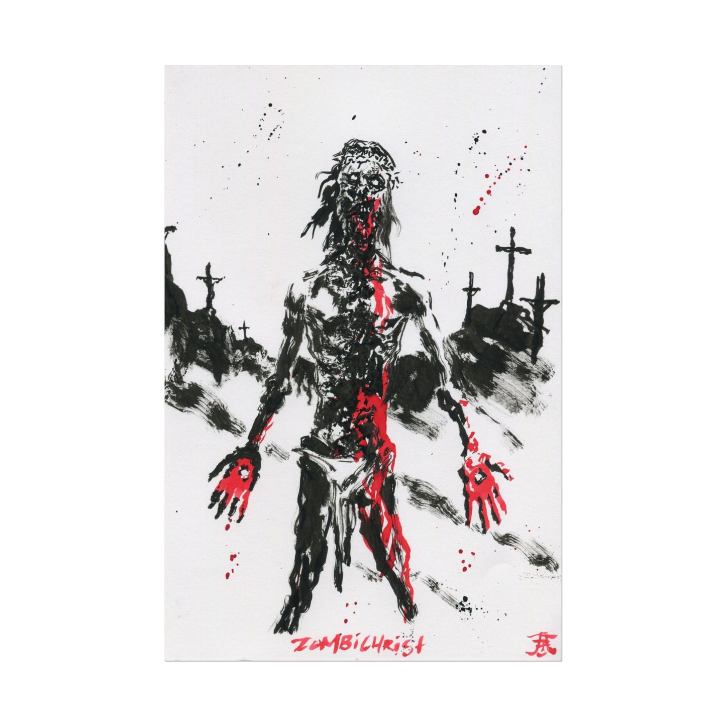 Print: Zombiechrist