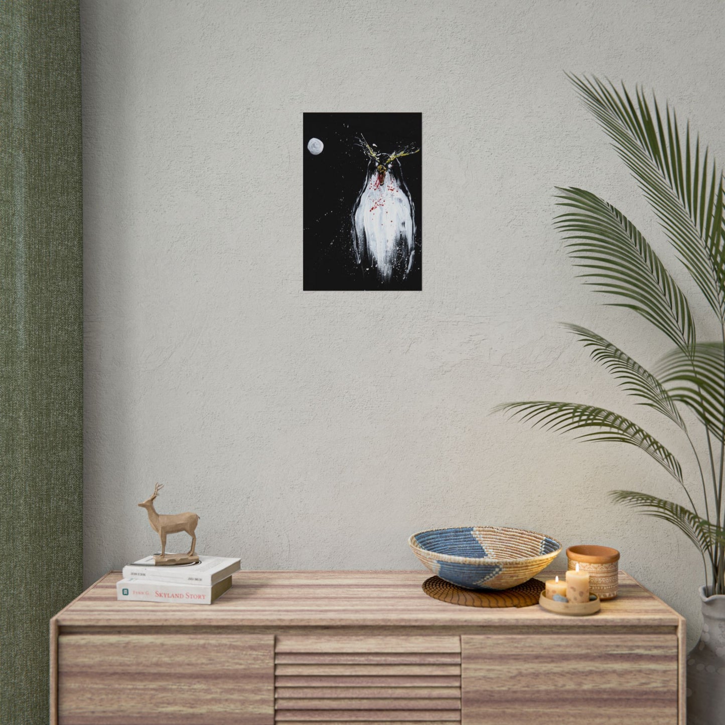 Print: Under a Penguinal Moon