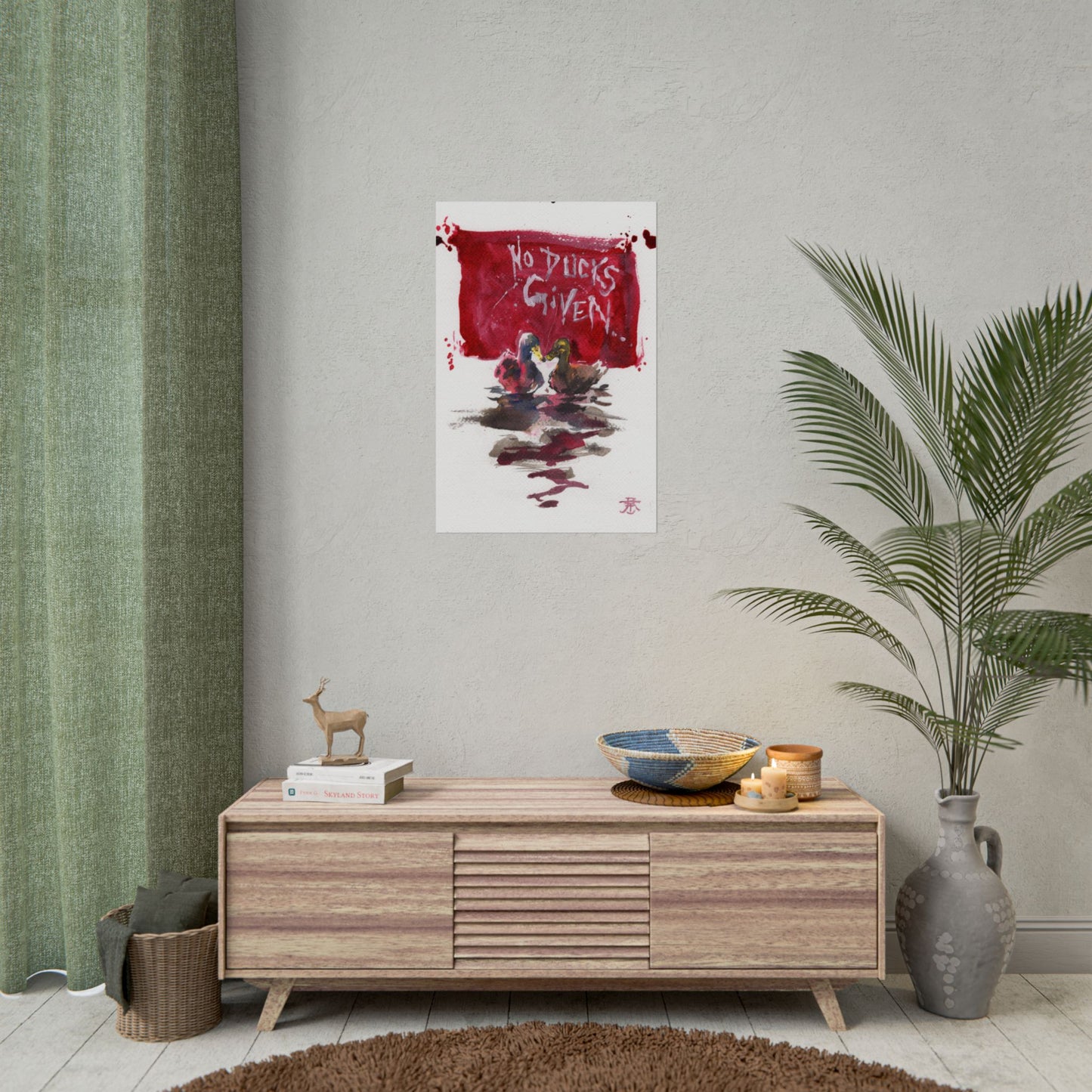 Print: No Ducks Given
