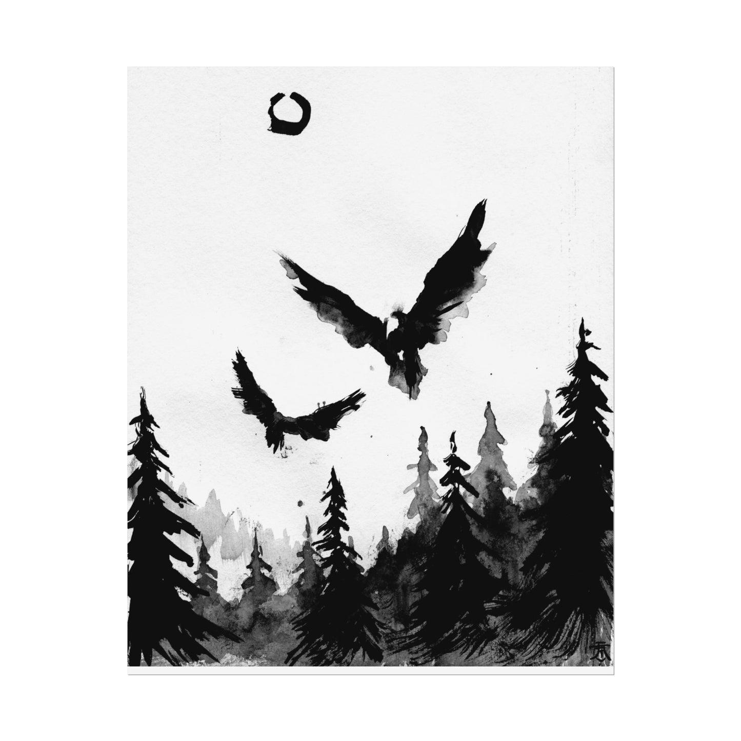 Print: Hugin & Munin