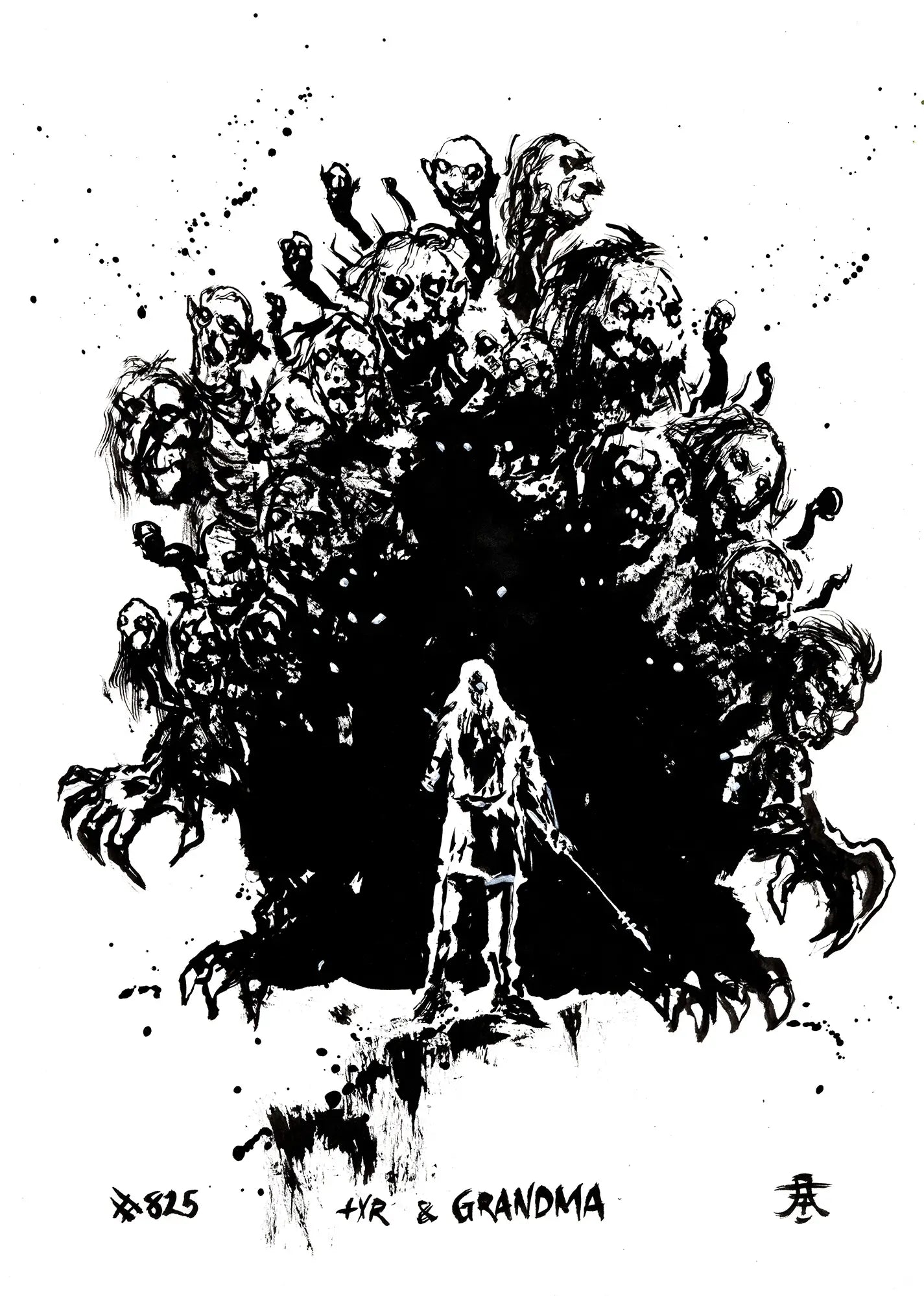 Original: #825 - Tyr & Grandma