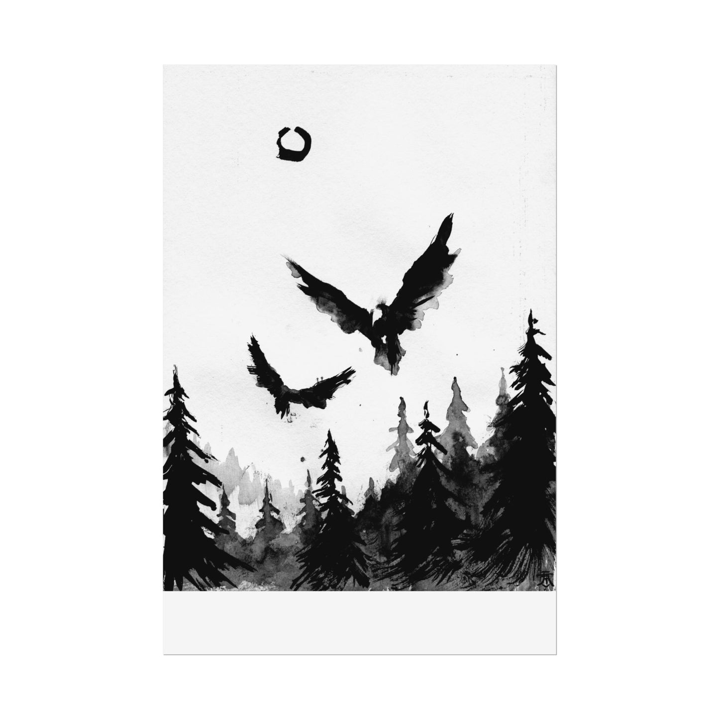 Print: Hugin & Munin