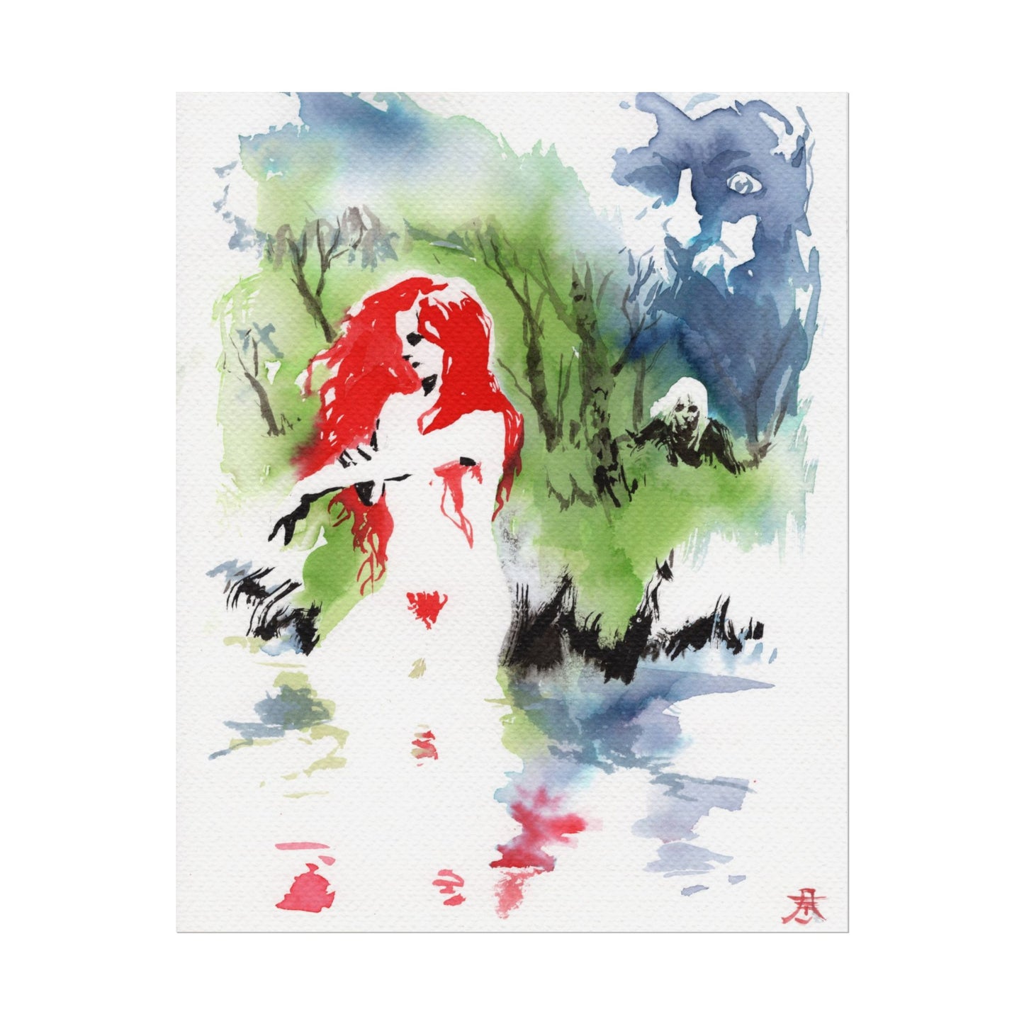 Print: Nanna & Balder