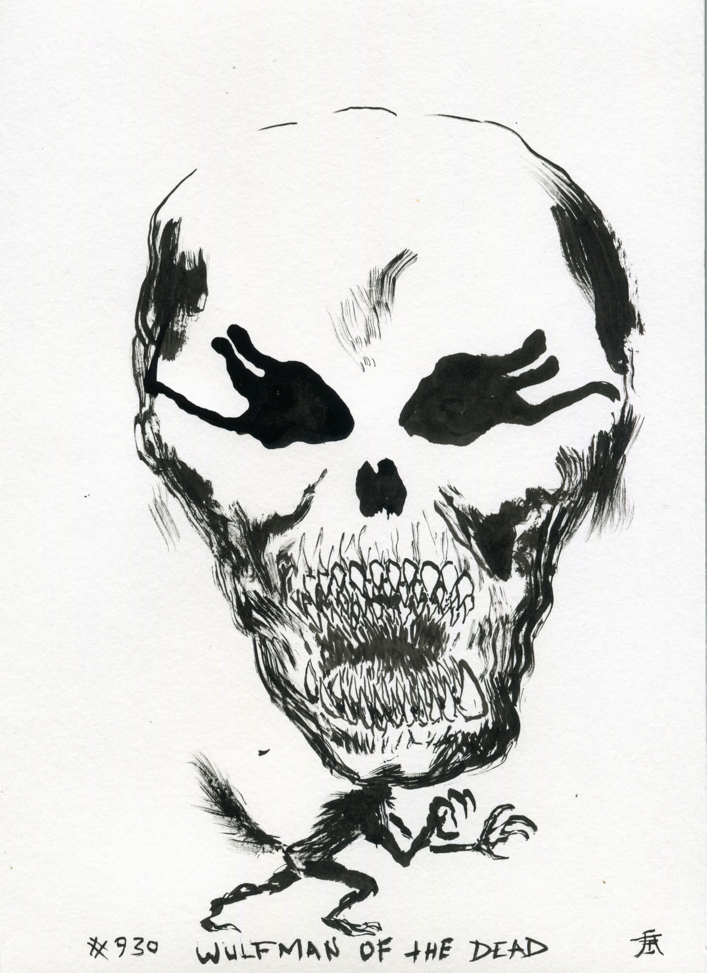 #930 - Wulfman of the Dead-Kim Diaz Holm