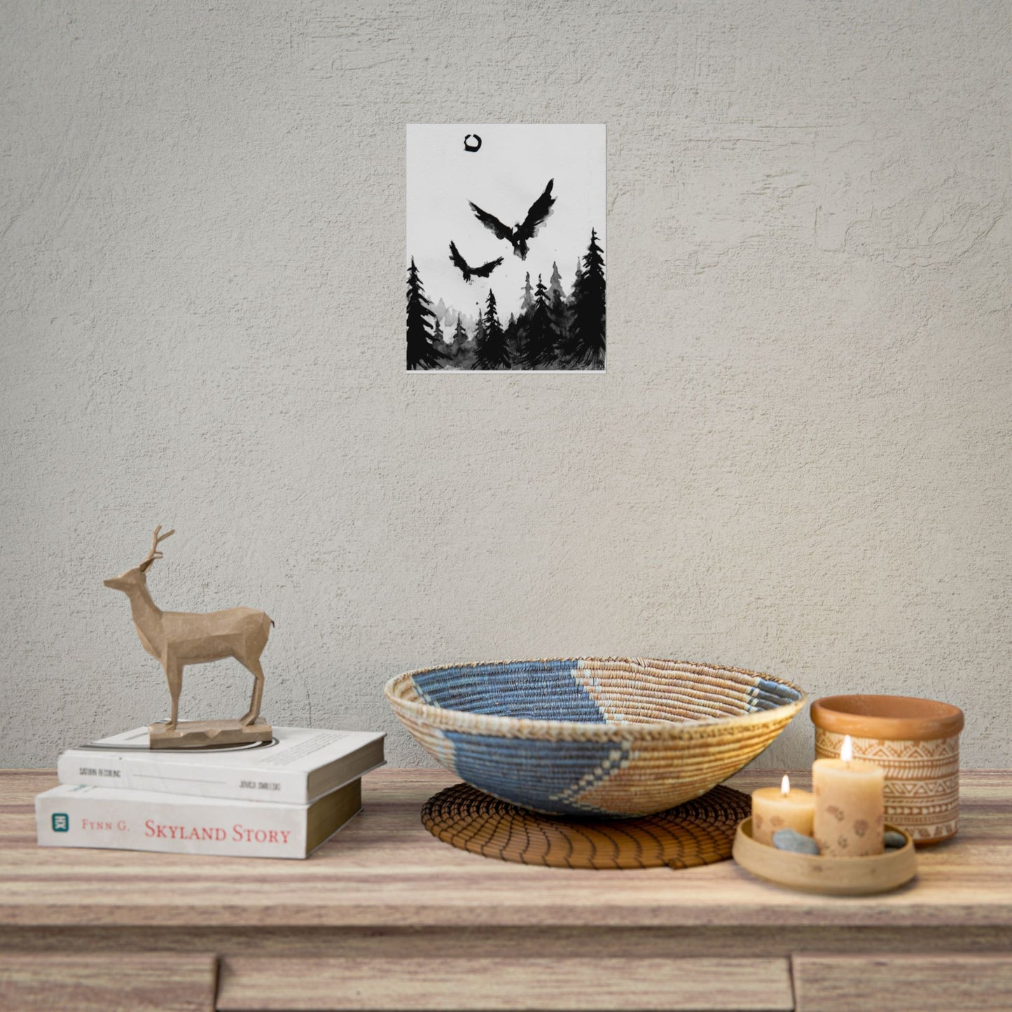 Print: Hugin & Munin