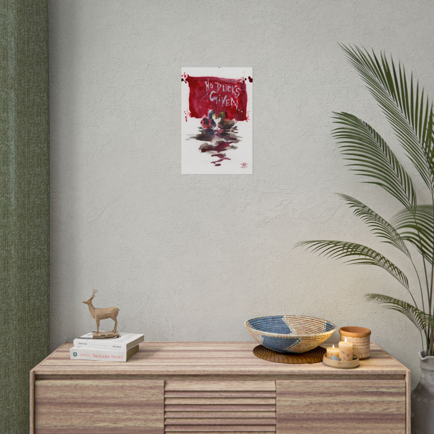 Print: No Ducks Given