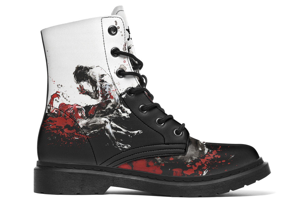 Boots: Achilles And Patroclus-Kim Diaz Holm