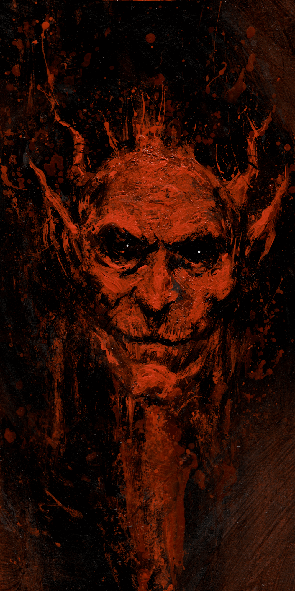 Signed Print: Satan Lives-Kim Diaz Holm