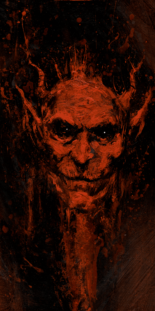 Signed Print: Satan Lives-Kim Diaz Holm