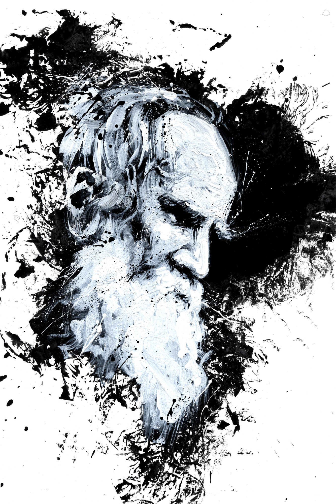 Signed Print: Tolstoy-Kim Diaz Holm