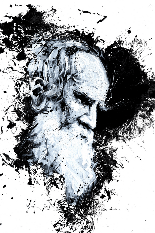 Signed Print: Tolstoy-Kim Diaz Holm