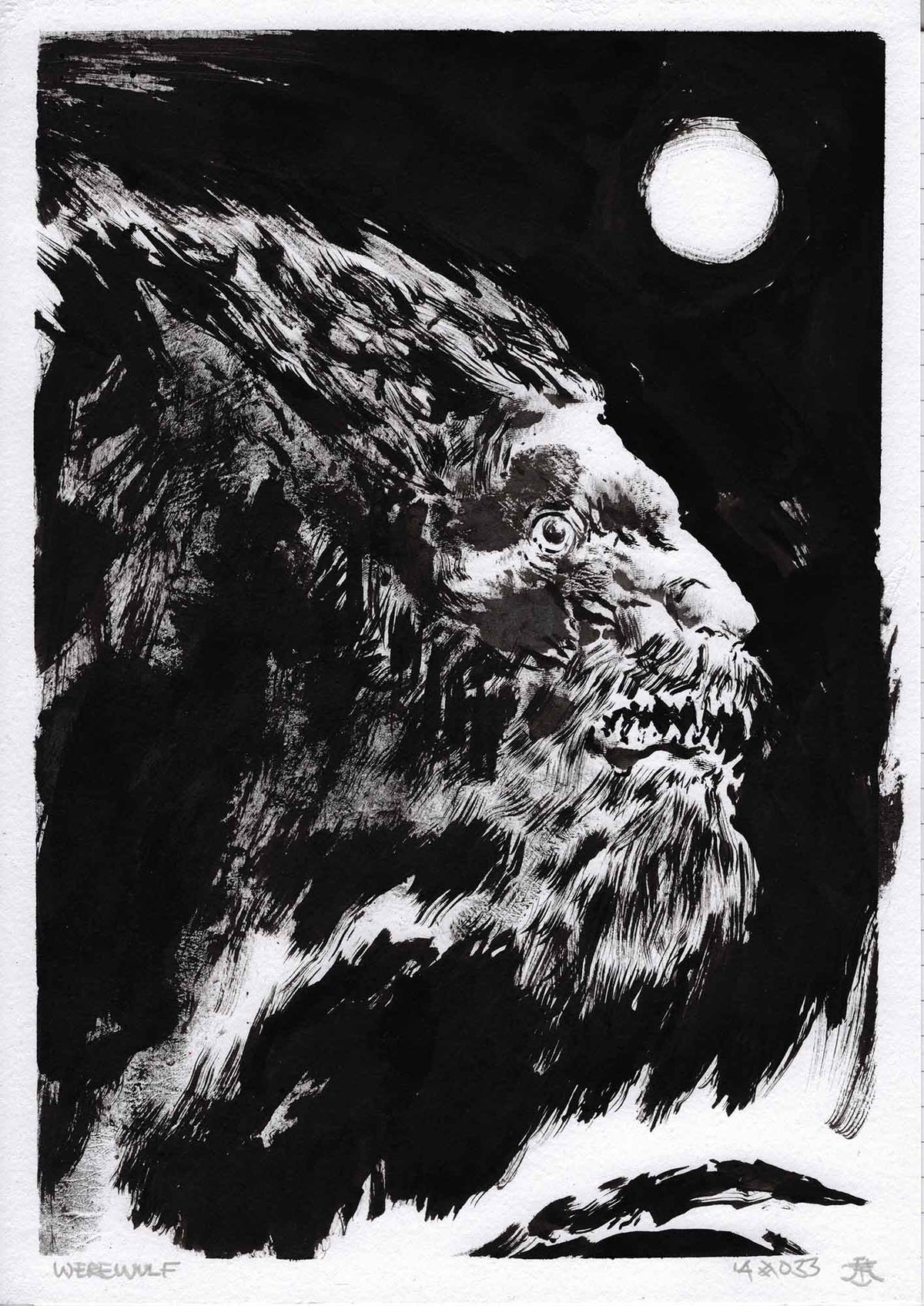 Original: Inkblot Alchemy - Werewolf