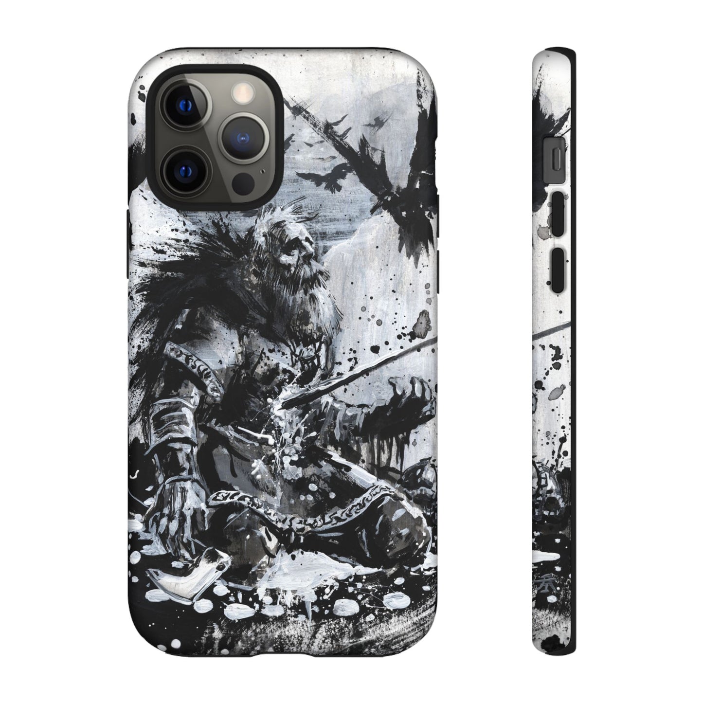 iPhone Case: Viking Dying