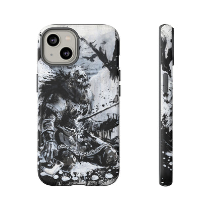 iPhone Case: Viking Dying