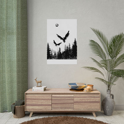 Print: Hugin & Munin