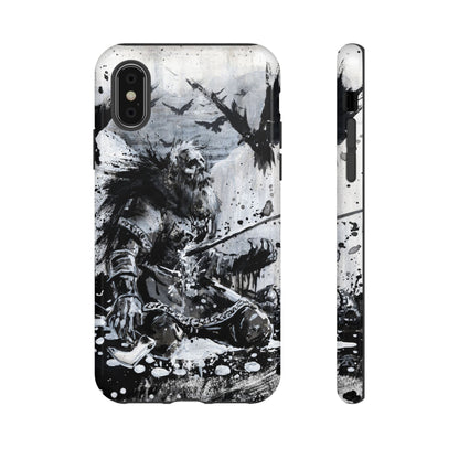 iPhone Case: Viking Dying