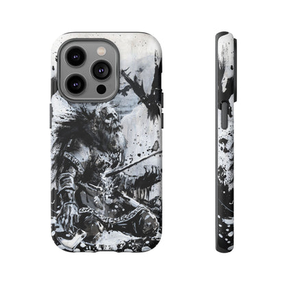 iPhone Case: Viking Dying