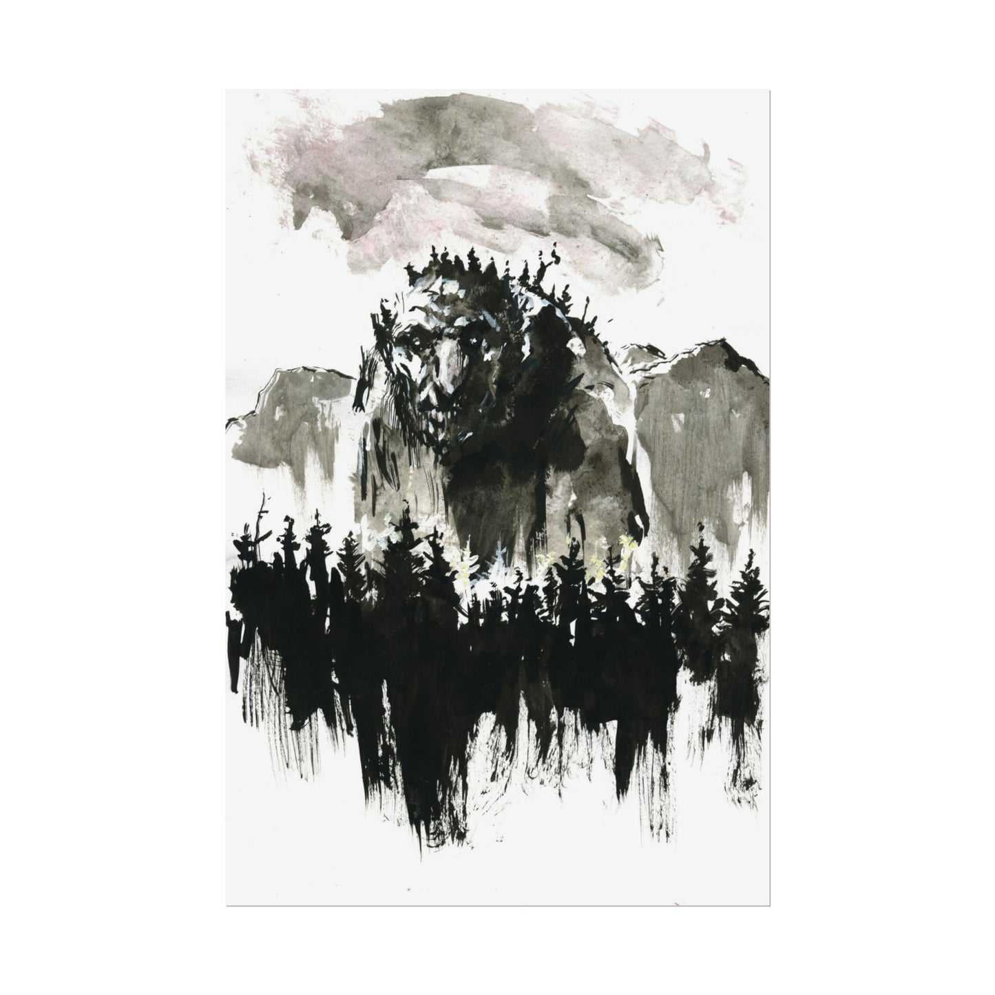 Print: Mad Mountain King-Kim Diaz Holm