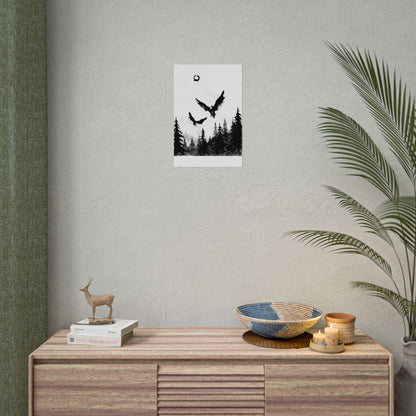 Print: Hugin & Munin