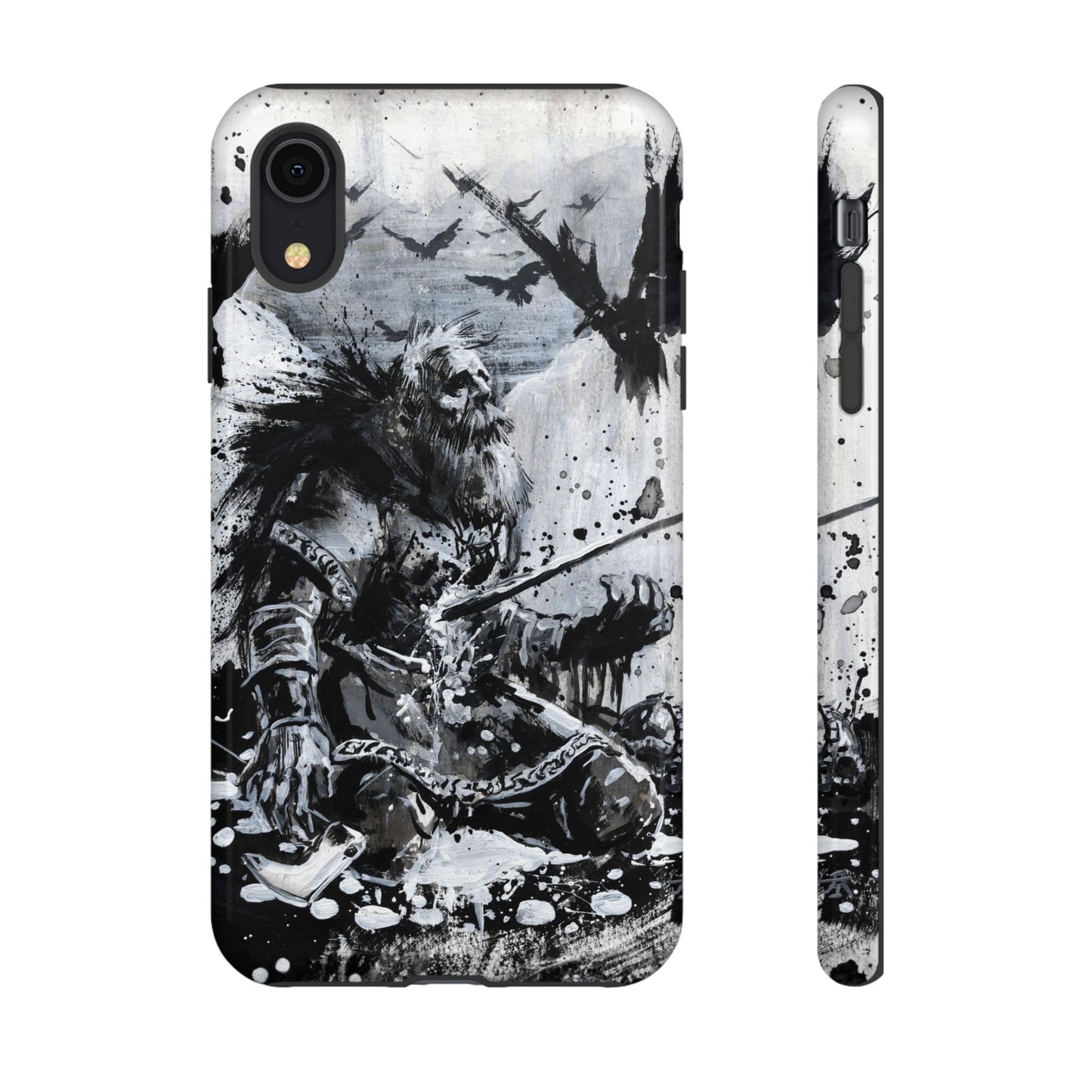 iPhone Case: Viking Dying
