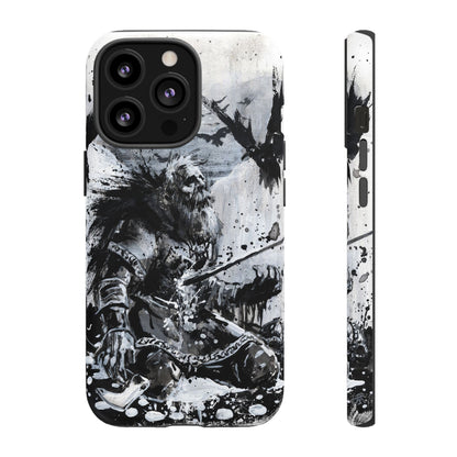 iPhone Case: Viking Dying
