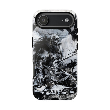 iPhone Case: Viking Dying